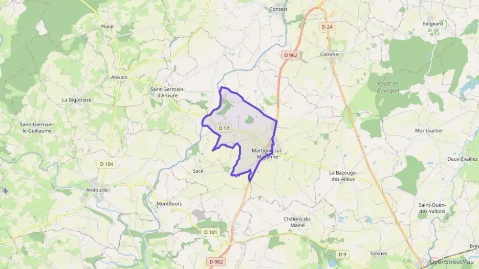 Maison 63 m² trois pièces à vendre à Martigné-sur-Mayenne Maison 63 m² trois pièces à vendre à Martigné-sur-Mayenne