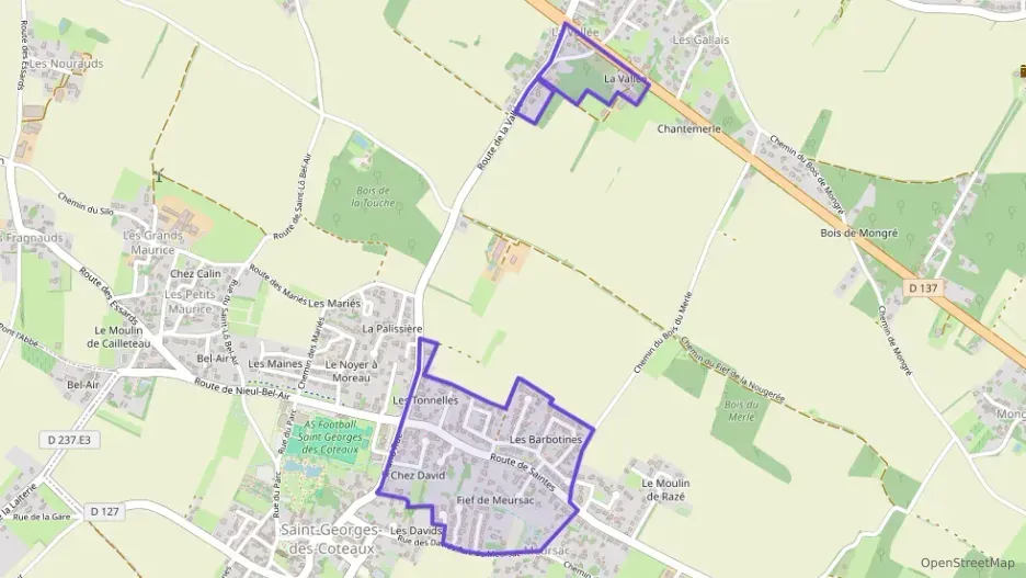 Maison 111 m² quatre pièces à vendre à Saint-Georges-des-Coteaux