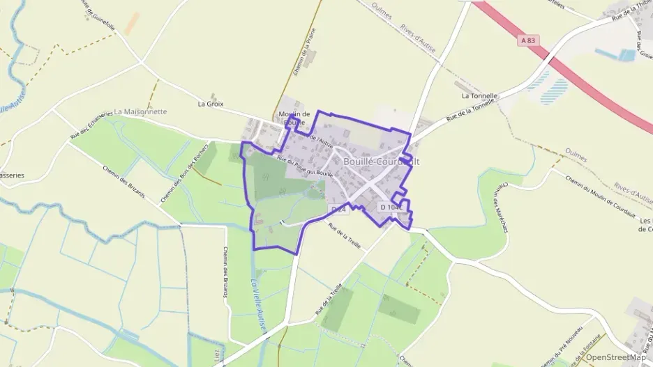 Maison 97 m² quatre pièces à vendre à Bouillé-Courdault