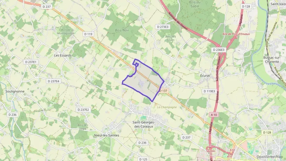 Maison 81 m² quatre pièces à vendre à Saint-Georges-des-Coteaux Maison 81 m² quatre pièces à vendre à Saint-Georges-des-Coteaux