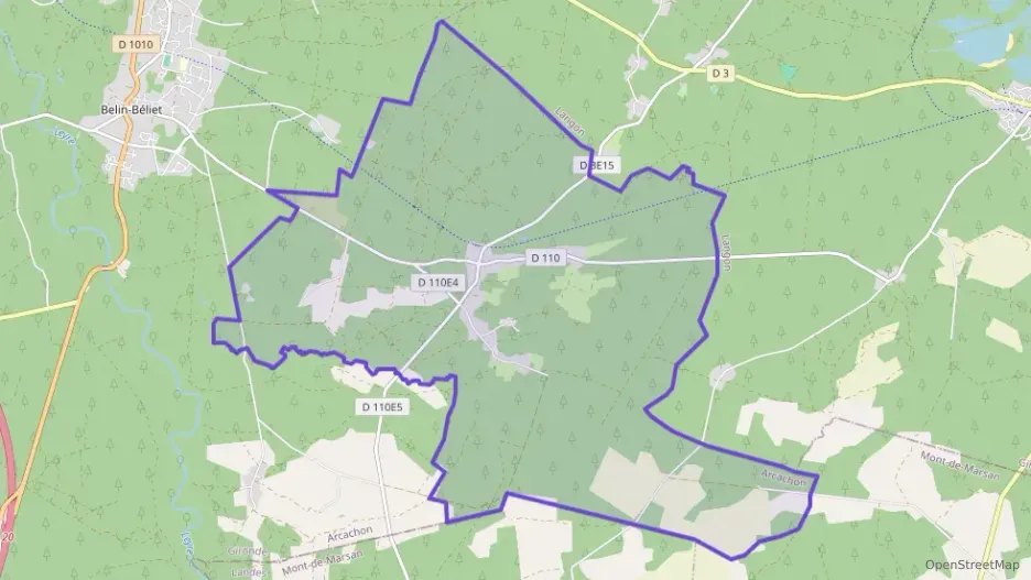 Maison 124 m² quatre pièces à vendre à Belin-Béliet