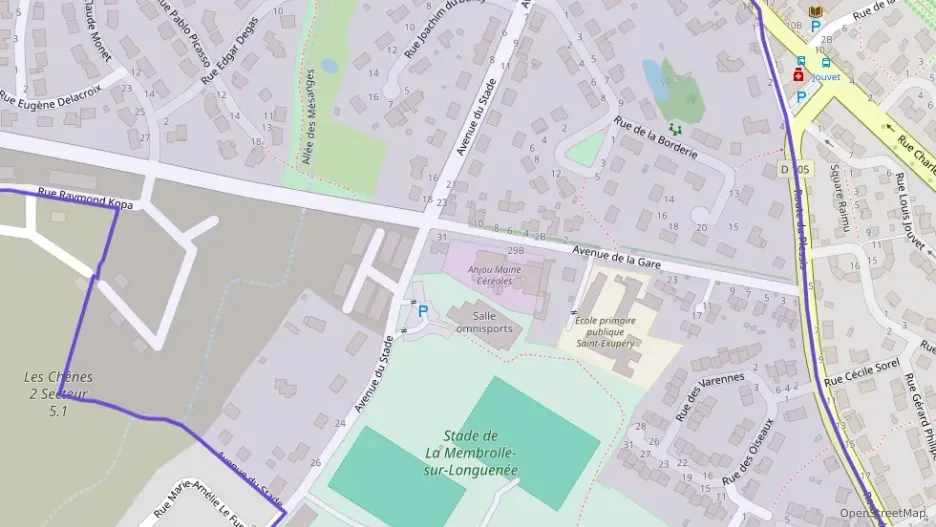 Maison 77 m² quatre pièces à vendre à Longuenée-en-Anjou