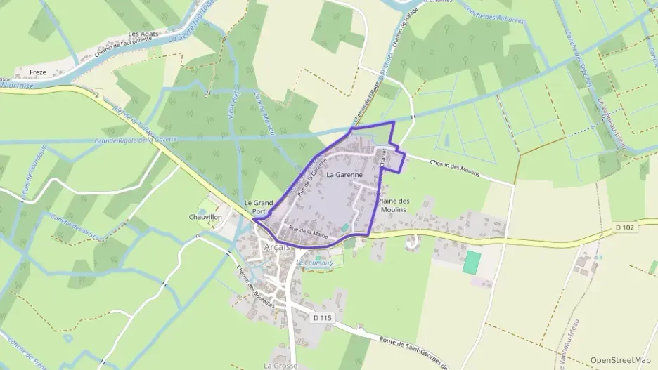 Maison 84 m² cinq pièces à vendre à Arçais