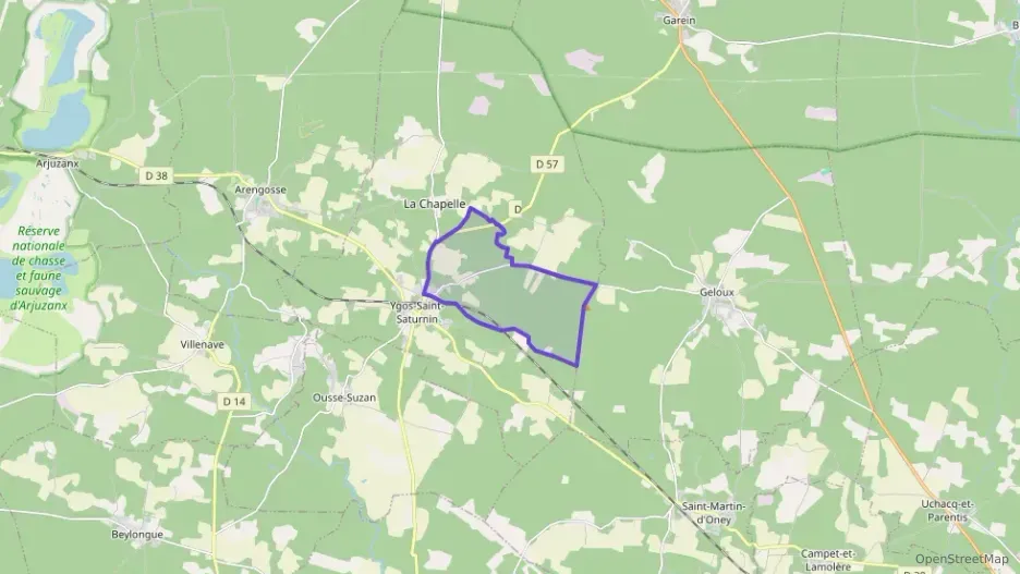 Maison 103 m² cinq pièces à vendre à Ygos-Saint-Saturnin