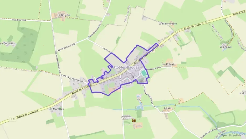 Maison 120 m² quatre pièces à vendre à Hottot-les-Bagues Maison 120 m² quatre pièces à vendre à Hottot-les-Bagues