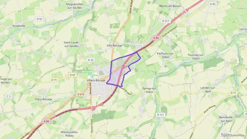 Maison 90 m² quatre pièces à vendre à Villers-Bocage