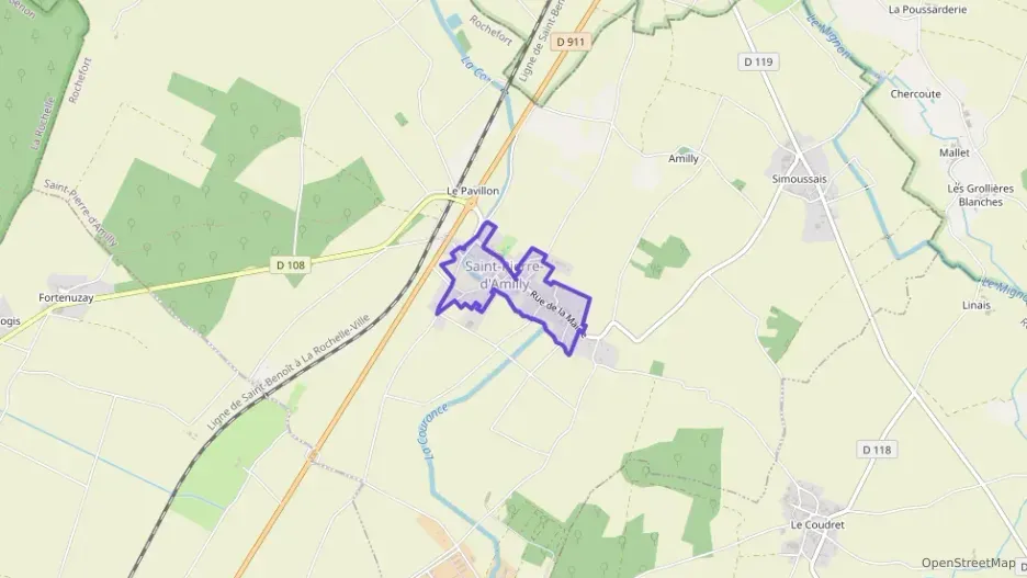 Maison 127 m² six pièces à vendre à Saint-Pierre-d`Amilly