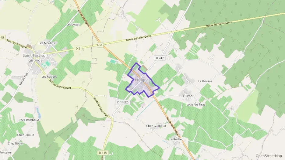Maison 87 m² quatre pièces à vendre à Lorignac