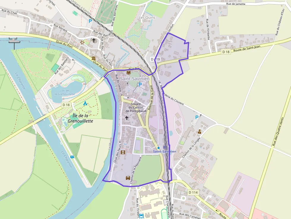 Maison 90 m² quatre pièces à vendre à Saint-Savinien