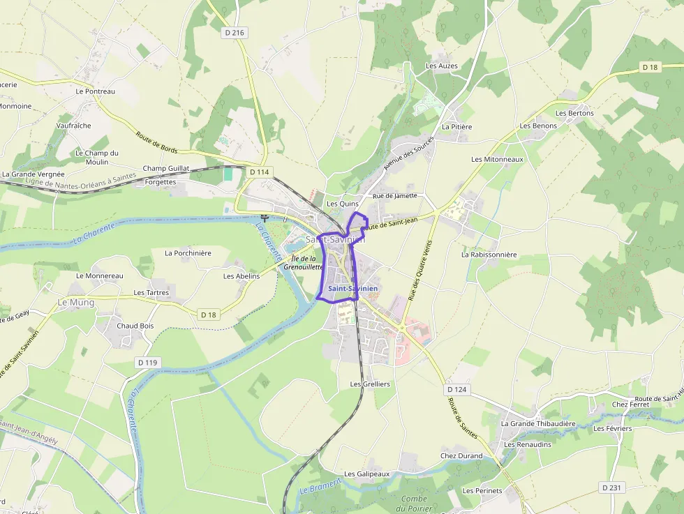 Maison 90 m² quatre pièces à vendre à Saint-Savinien