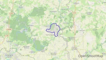 Maison 70 m² trois pièces à vendre à Foussais-Payré