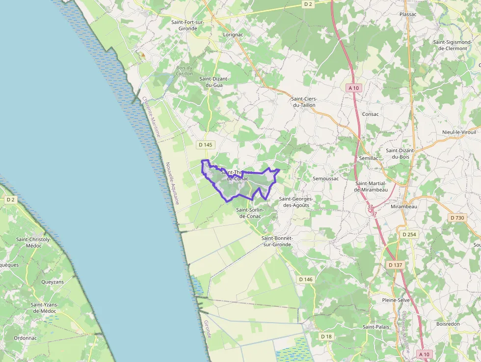 Maison 96 m² trois pièces à vendre à Saint-Thomas-de-Conac