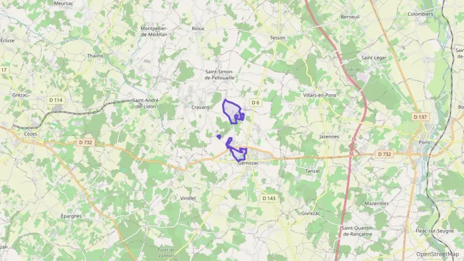 Maison 100 m² trois pièces à vendre à Gémozac Maison 100 m² trois pièces à vendre à Gémozac