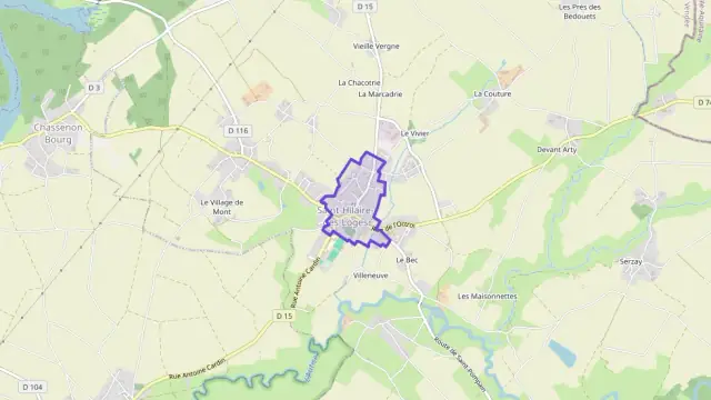 Maison 72 m² deux pieces à vendre à Saint-Hilaire-des-Loges