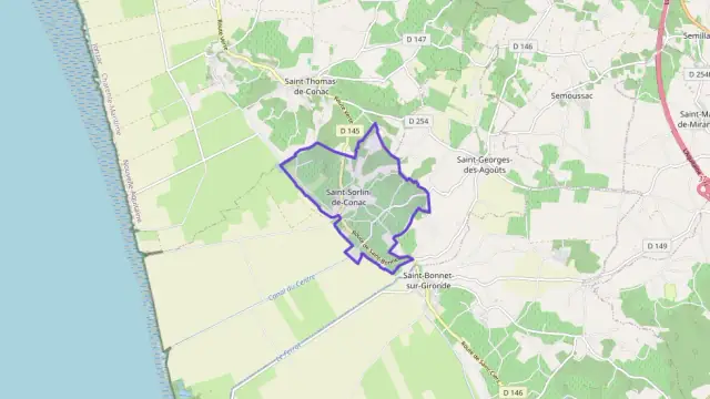 Maison 85 m² quatre pièces à vendre à Saint-Sorlin-de-Conac