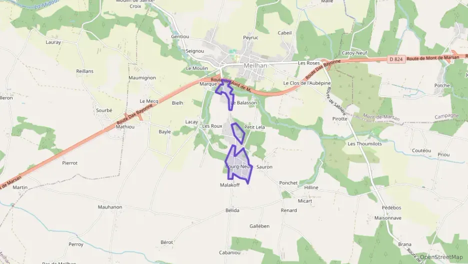 Maison 134 m² cinq pièces à vendre à Meilhan