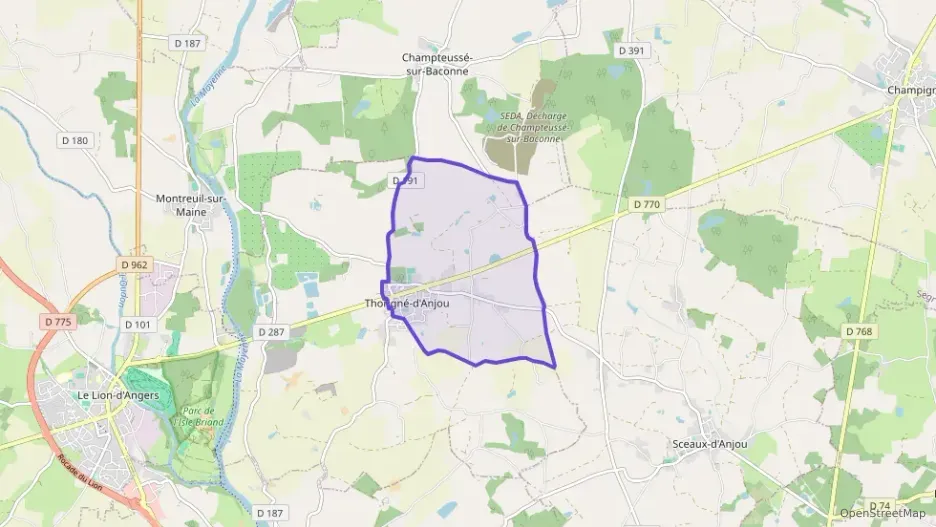 Maison 76 m² deux pieces à vendre à Thorigné-d`Anjou
