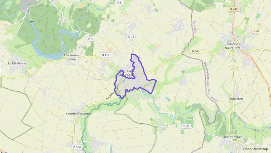 Maison 82 m² quatre pièces à vendre à Saint-Hilaire-des-Loges