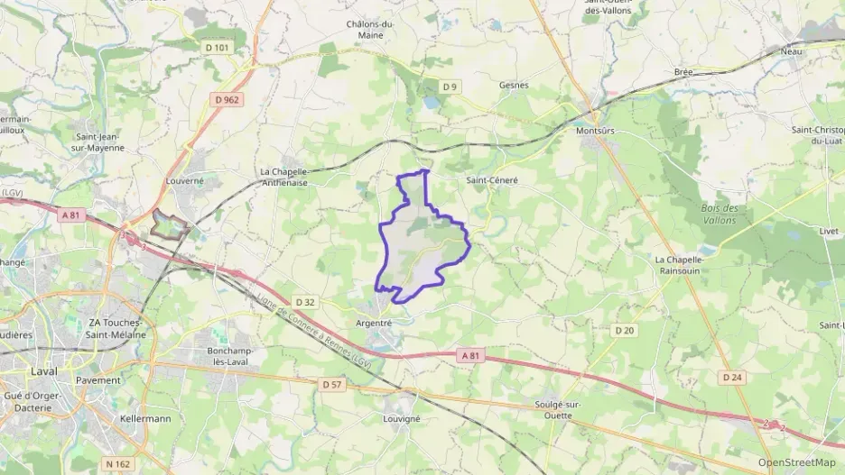 Maison 75 m² trois pièces à vendre à Argentré Maison 75 m² trois pièces à vendre à Argentré