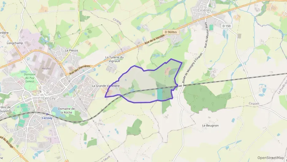 Maison 118 m² sept pièces à vendre à Cerizay