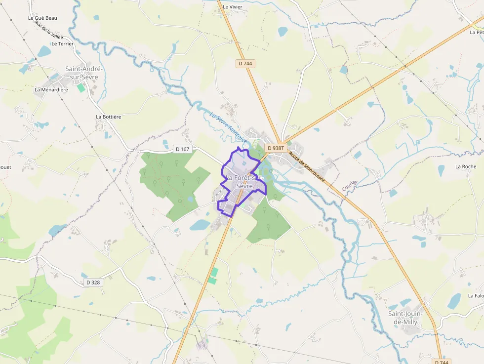 Maison 93 m² quatre pièces à vendre à La Forêt-sur-Sèvre