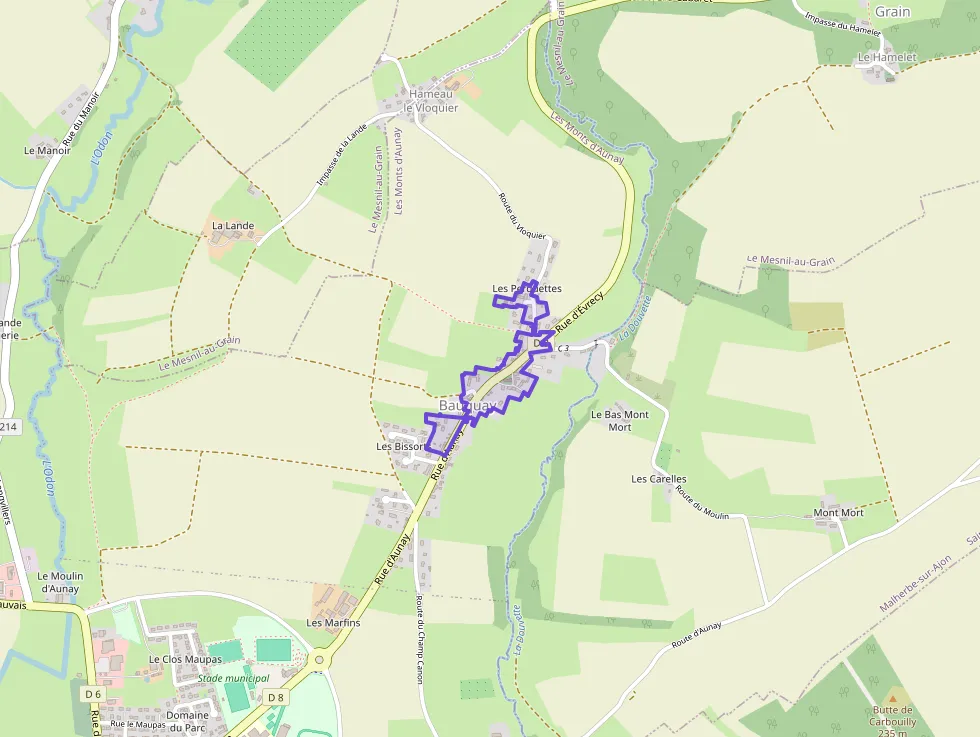 Maison 58 m² quatre pièces à vendre à Les Monts d`Aunay