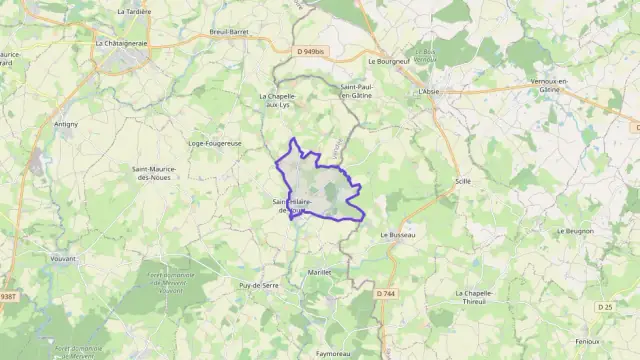 Maison 112 m² 5 pièces à vendre à Saint-Hilaire-de-Voust