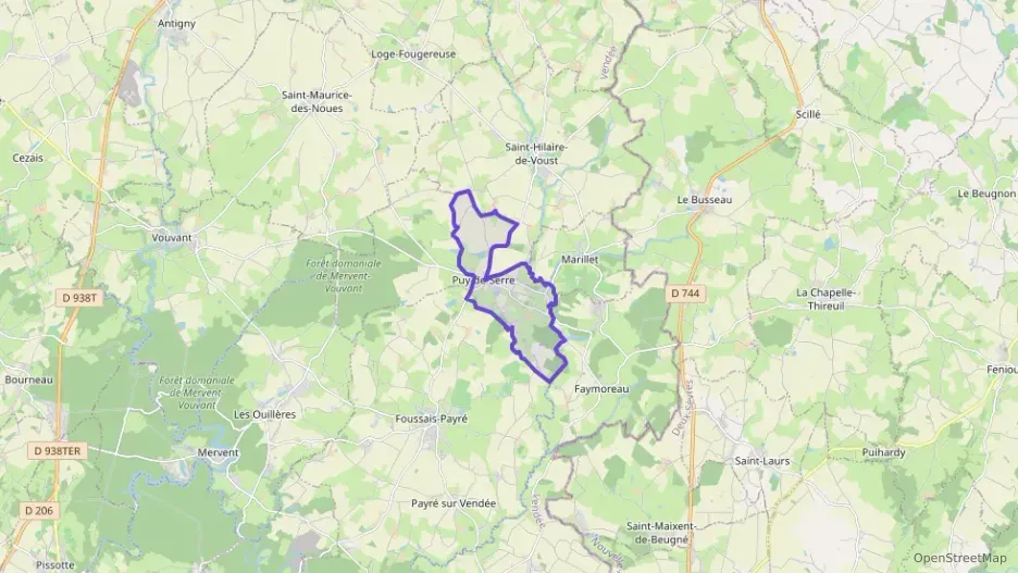 Maison 75 m² deux pieces à vendre à Puy-de-Serre Maison 75 m² deux pieces à vendre à Puy-de-Serre