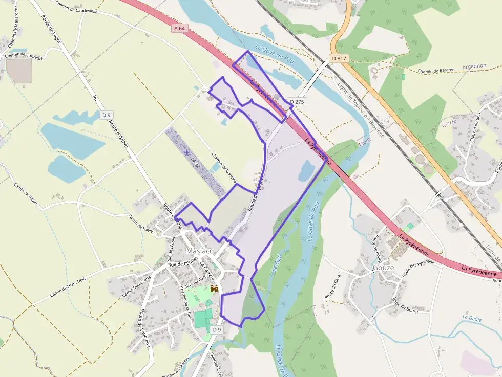 Maison 65 m² quatre pièces à vendre à Maslacq