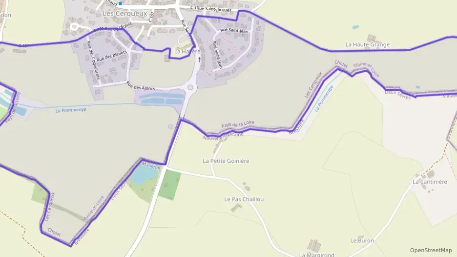 Maison 72 m² trois pièces à vendre à Les Cerqueux