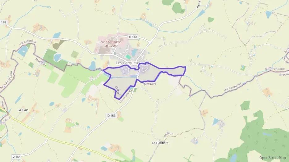 Maison 72 m² trois pièces à vendre à Les Cerqueux