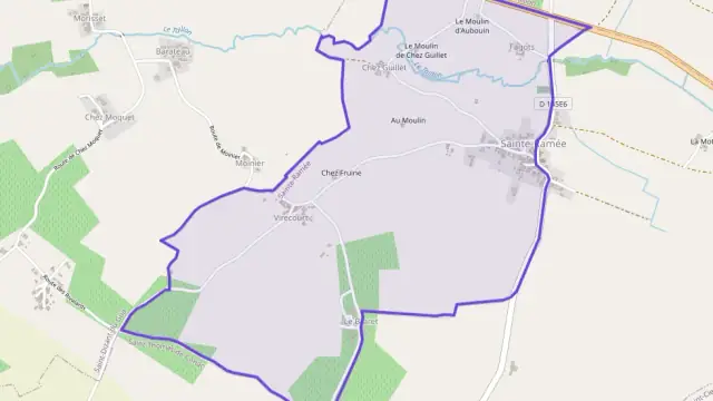 Maison 65 m² trois pièces à vendre à Sainte-Ramée