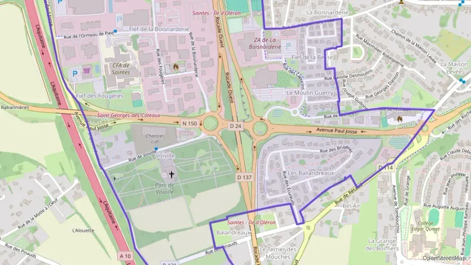 Maison 78 m² quatre pièces à vendre à Saintes