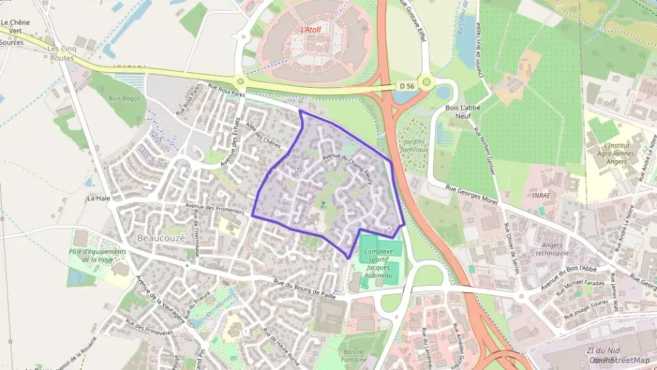 Maison 94 m² cinq pièces à vendre à Beaucouzé