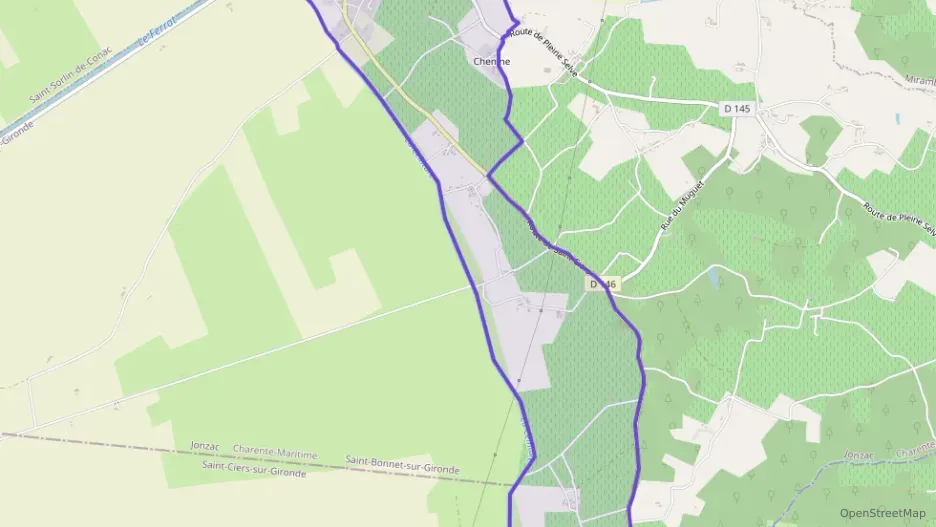 Maison 88 m² quatre pièces à vendre à Saint-Bonnet-sur-Gironde