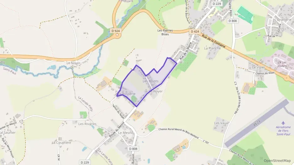 Maison 74 m² cinq pièces à vendre à La Lande-Patry