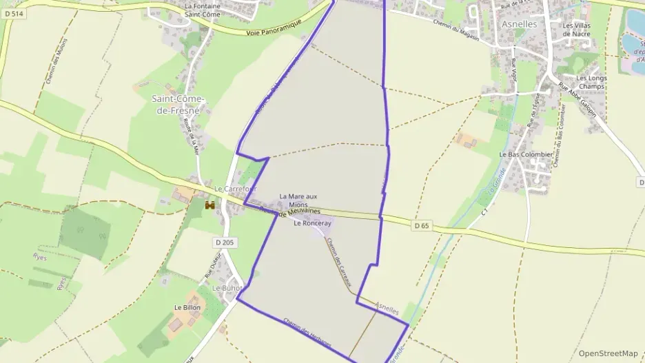 Maison 110 m² quatre pièces à vendre à Saint-Côme-de-Fresné