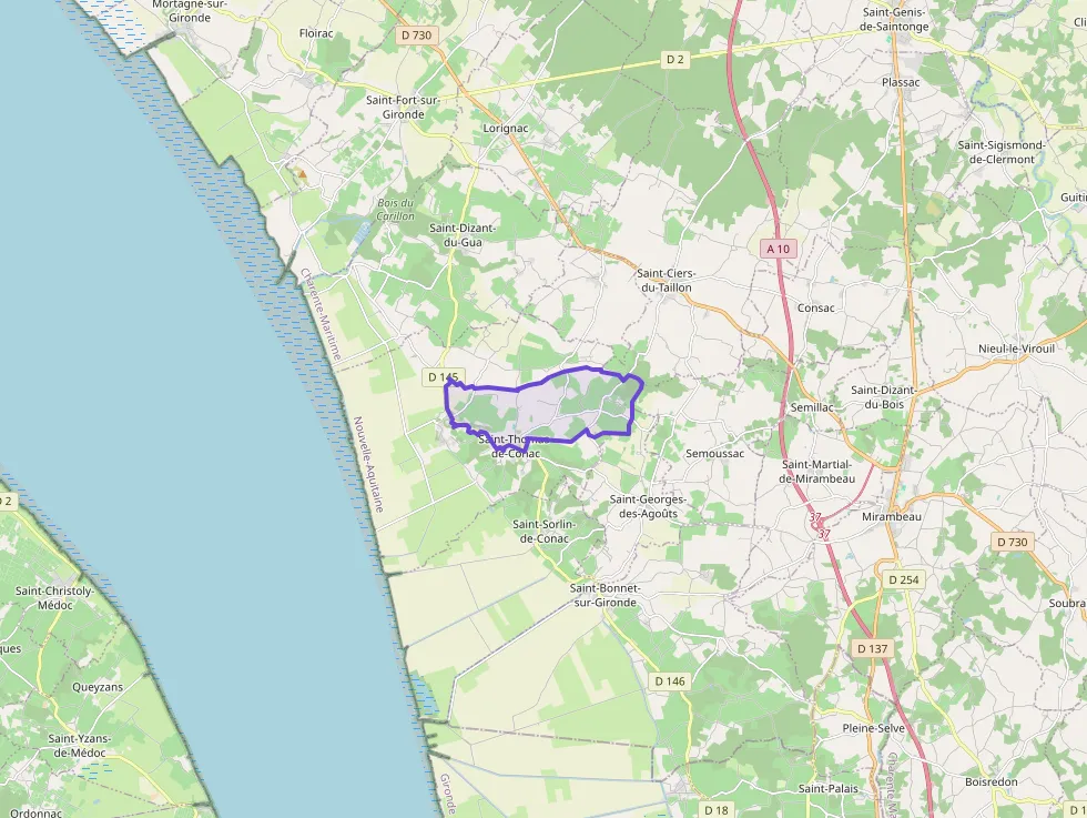 Maison 98 m² trois pièces à vendre à Saint-Thomas-de-Conac