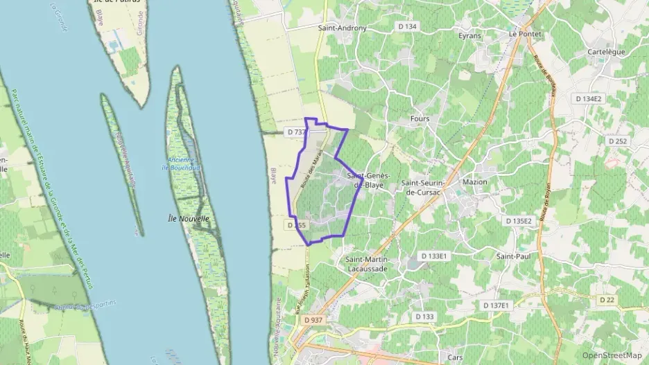 Maison 65 m² trois pièces à vendre à Saint-Genès-de-Blaye