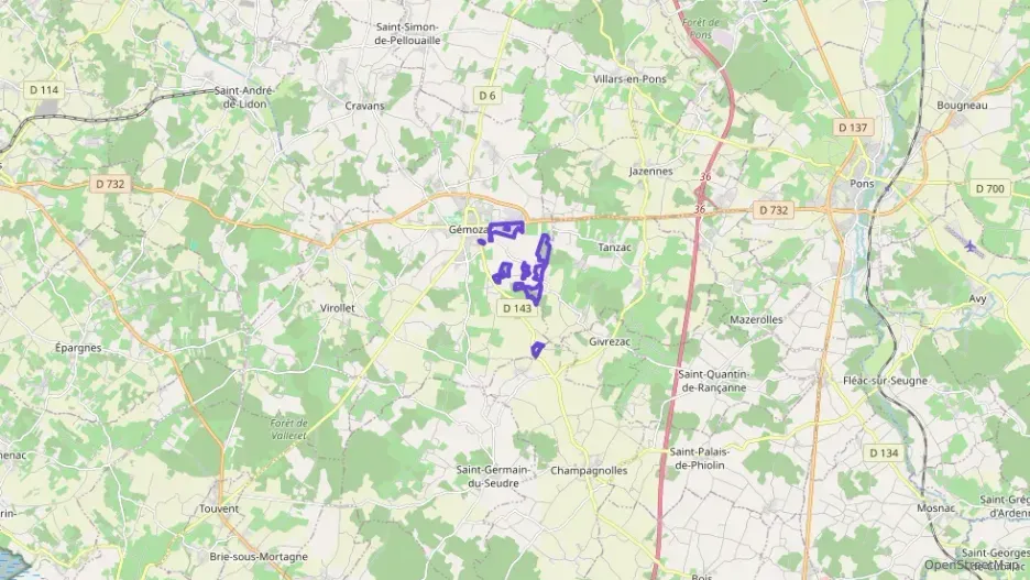 Maison 100 m² quatre pièces à vendre à Gémozac