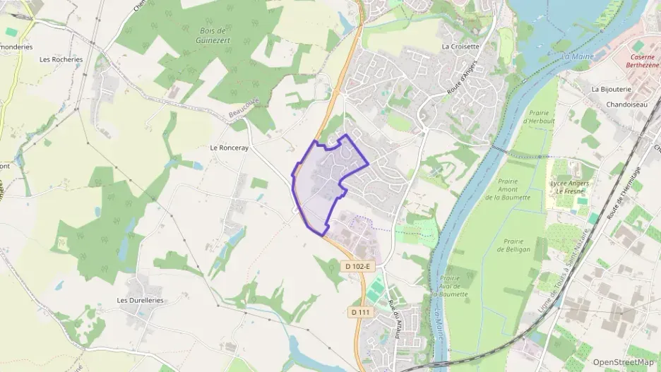 Maison 126 m² six pièces à vendre à Bouchemaine Maison 126 m² six pièces à vendre à Bouchemaine