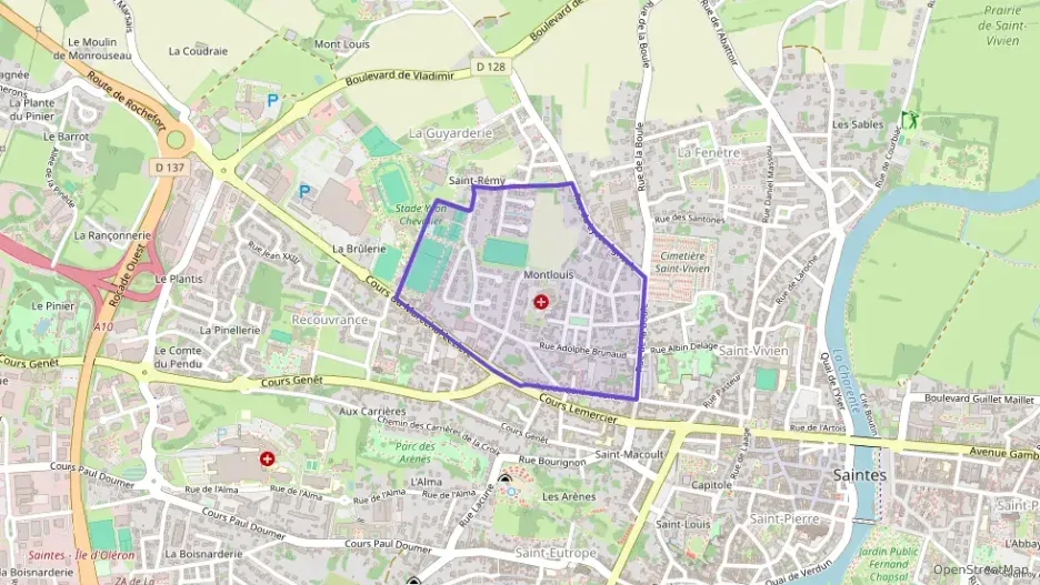 Maison 87 m² trois pièces à vendre à Saintes