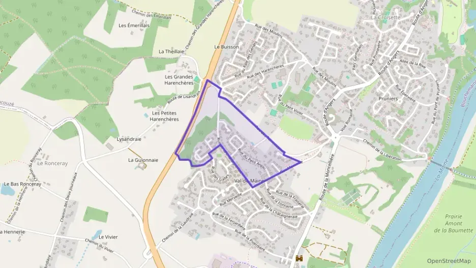 Maison 88 m² cinq pièces à vendre à Bouchemaine