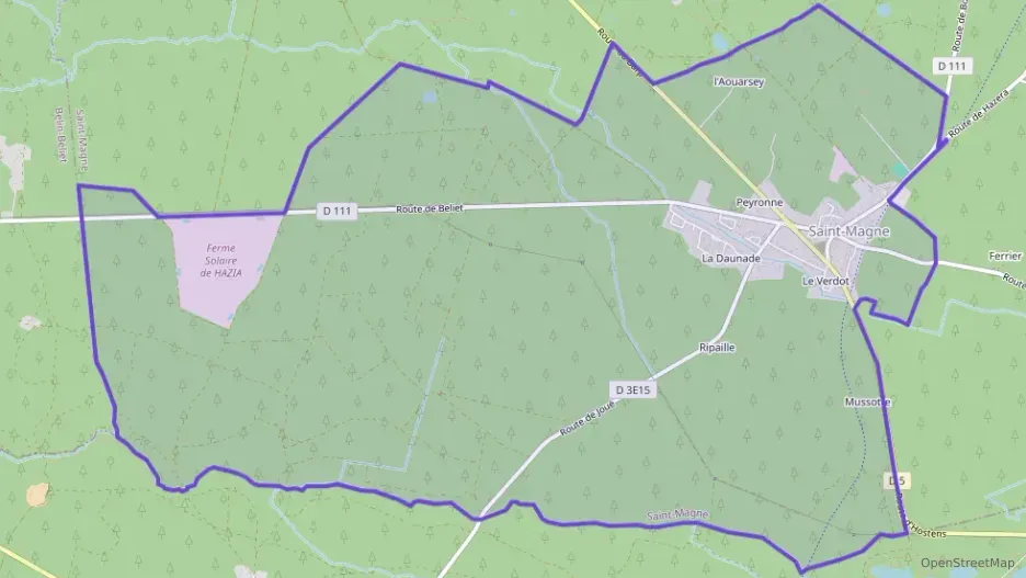 Maison 82 m² cinq pièces à vendre à Saint-Magne