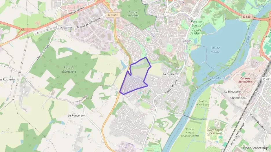 Maison 104 m² cinq pièces à vendre à Bouchemaine