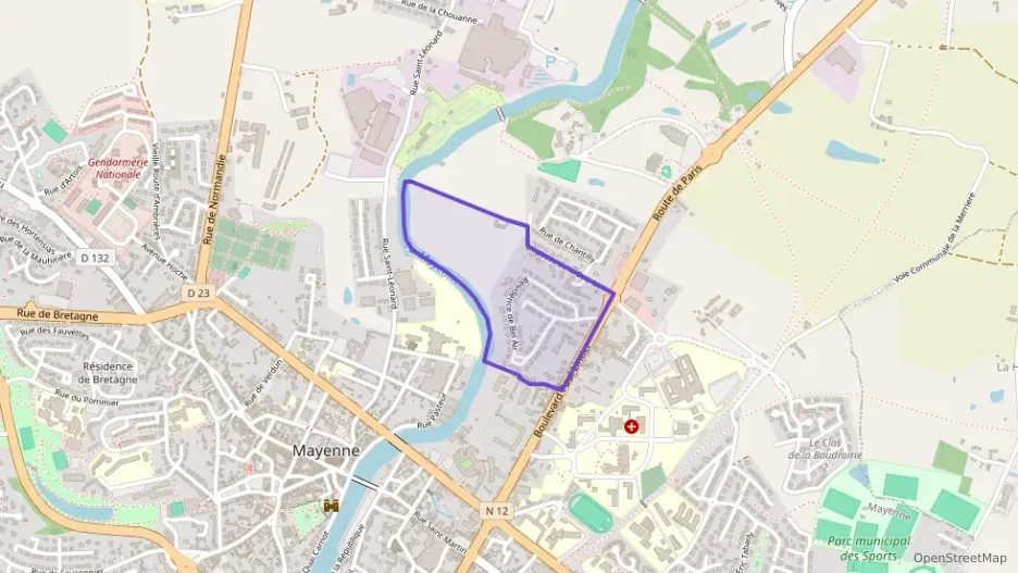 Maison 65 m² quatre pièces à vendre à Mayenne Maison 65 m² quatre pièces à vendre à Mayenne