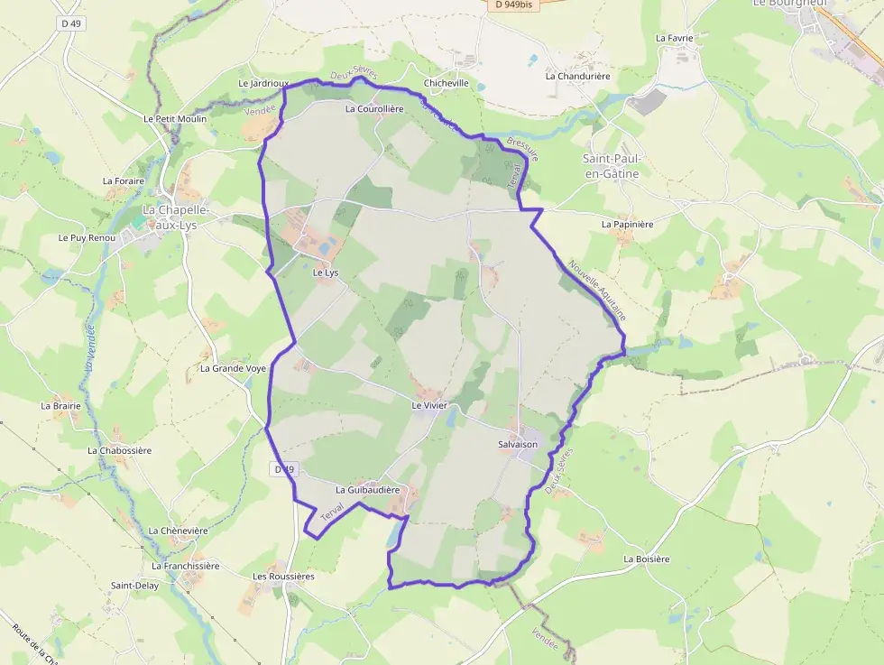 Maison 88 m² quatre pièces à vendre à CHAPELLE-AUX-LYS (LA)