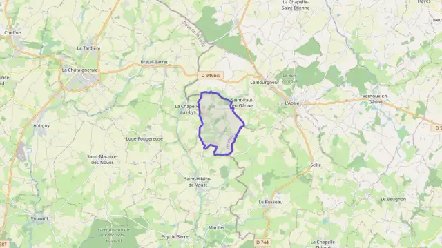 Maison 88 m² quatre pièces à vendre à CHAPELLE-AUX-LYS (LA)