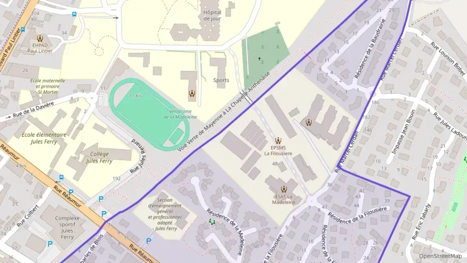 Maison 104 m² six pièces à vendre à Mayenne Maison 104 m² six pièces à vendre à Mayenne