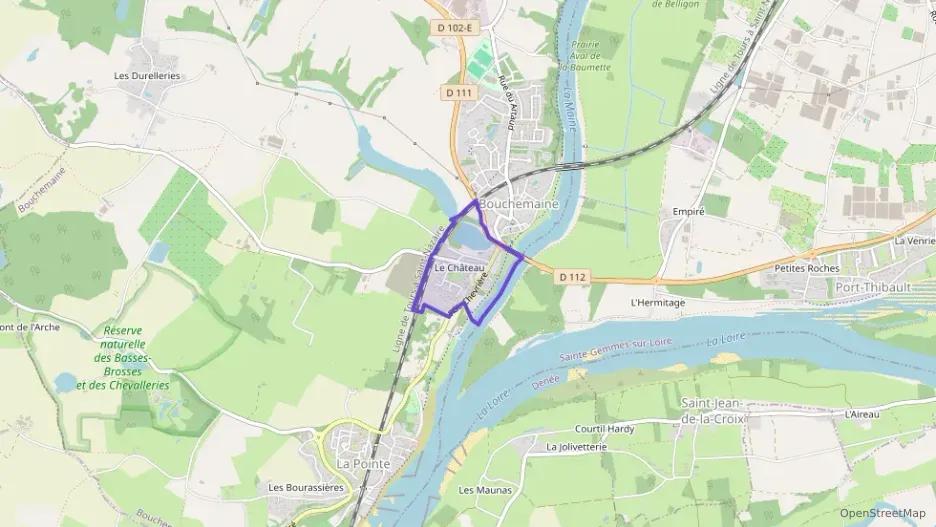 Maison 64 m² quatre pièces à vendre à Bouchemaine